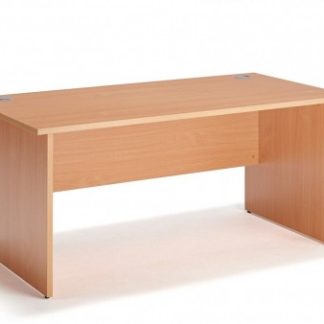 Beech Panel End Office Desk